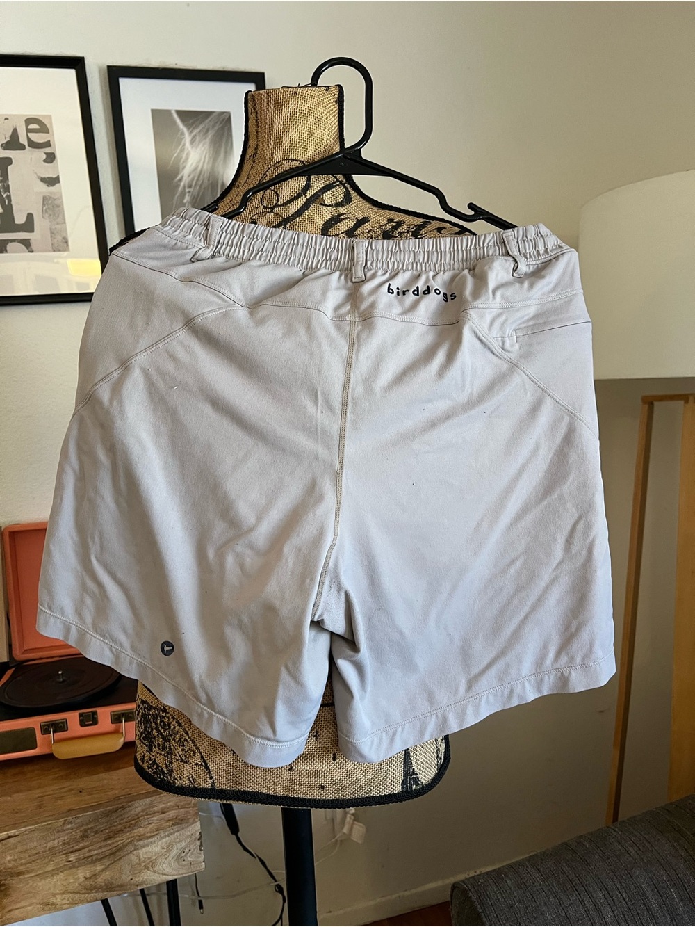 Birddogs Athletic Grey Shorts Size Large - Picture 6 of 7